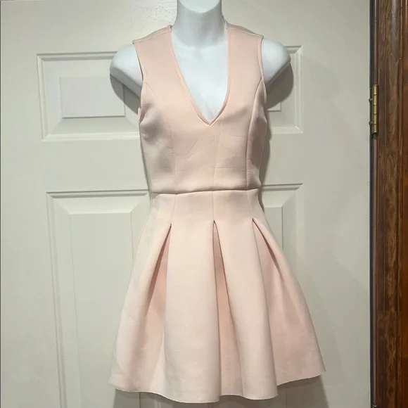 Elegant Pink Sleeveless Dress - Picture 1 of 5